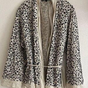 Zara embroidered kimona